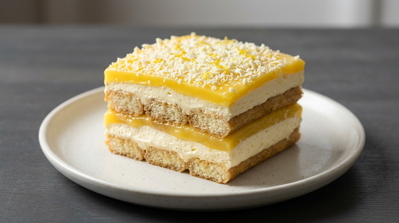 Citron tiramisu
