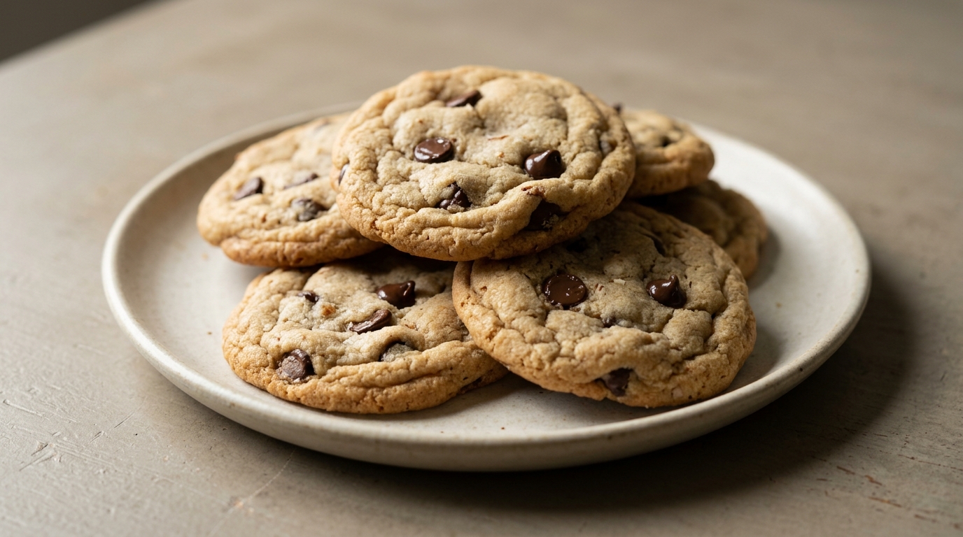 Mandel-chokoladecookies