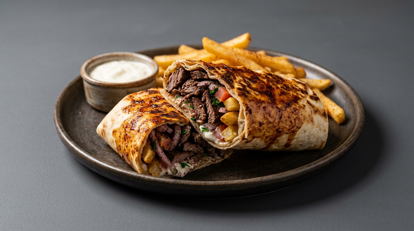 Oksekødsshawarma