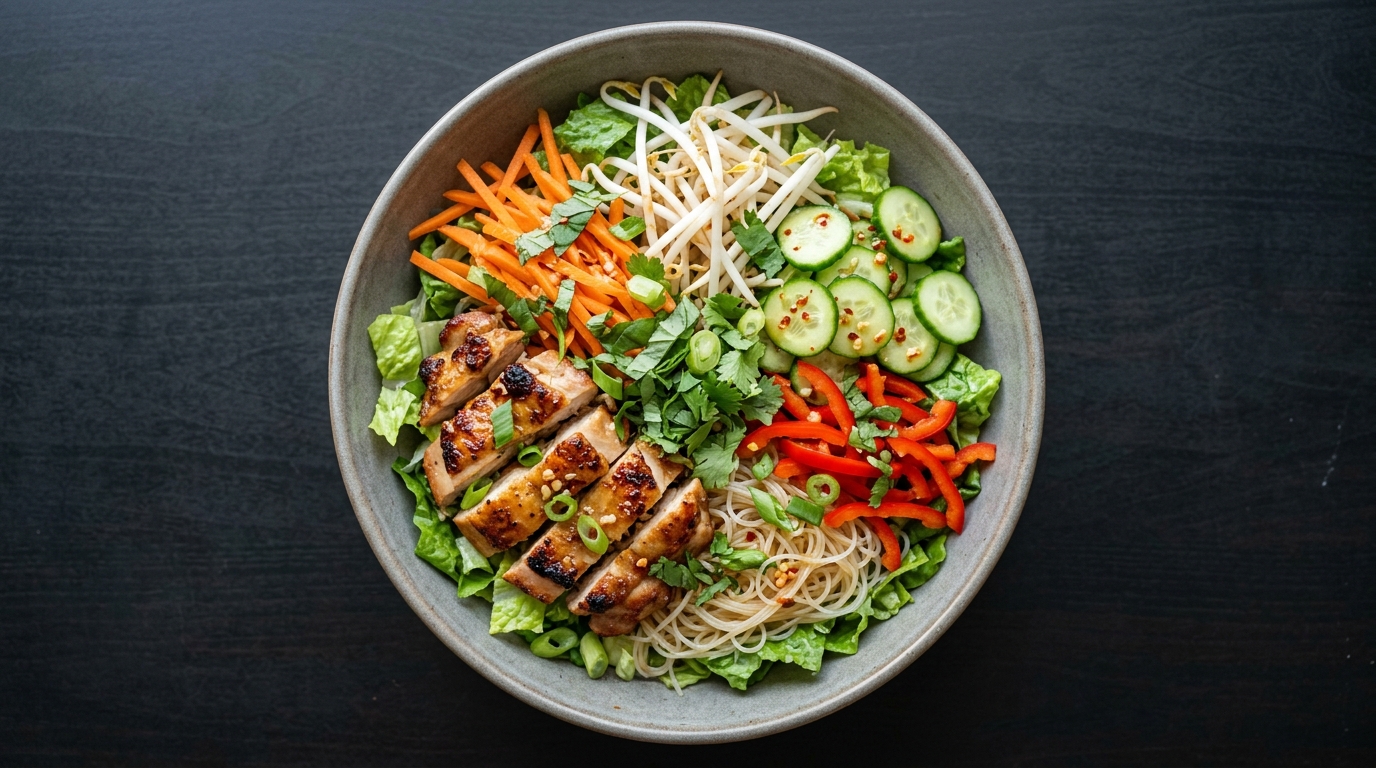 Chili lime vermicelli nudleskåle