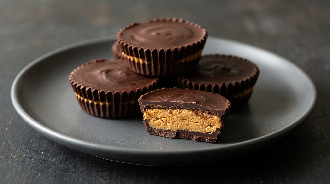 Hjemmelavede reese's peanut butter cups