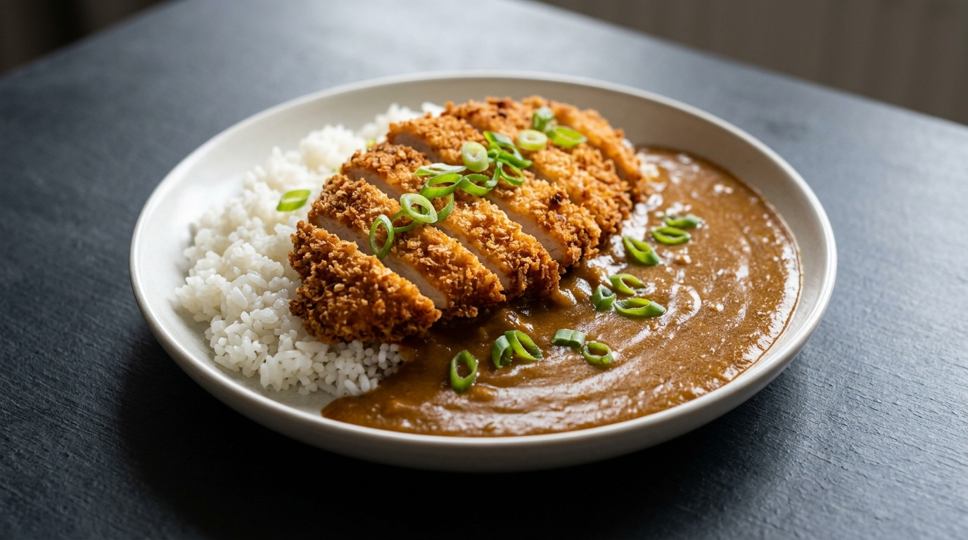 Chicken katsu curry