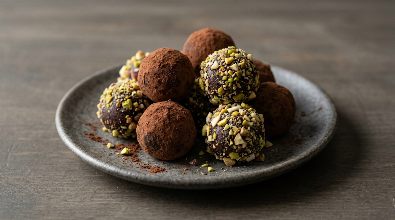 Chokolademælkspulvertruffler