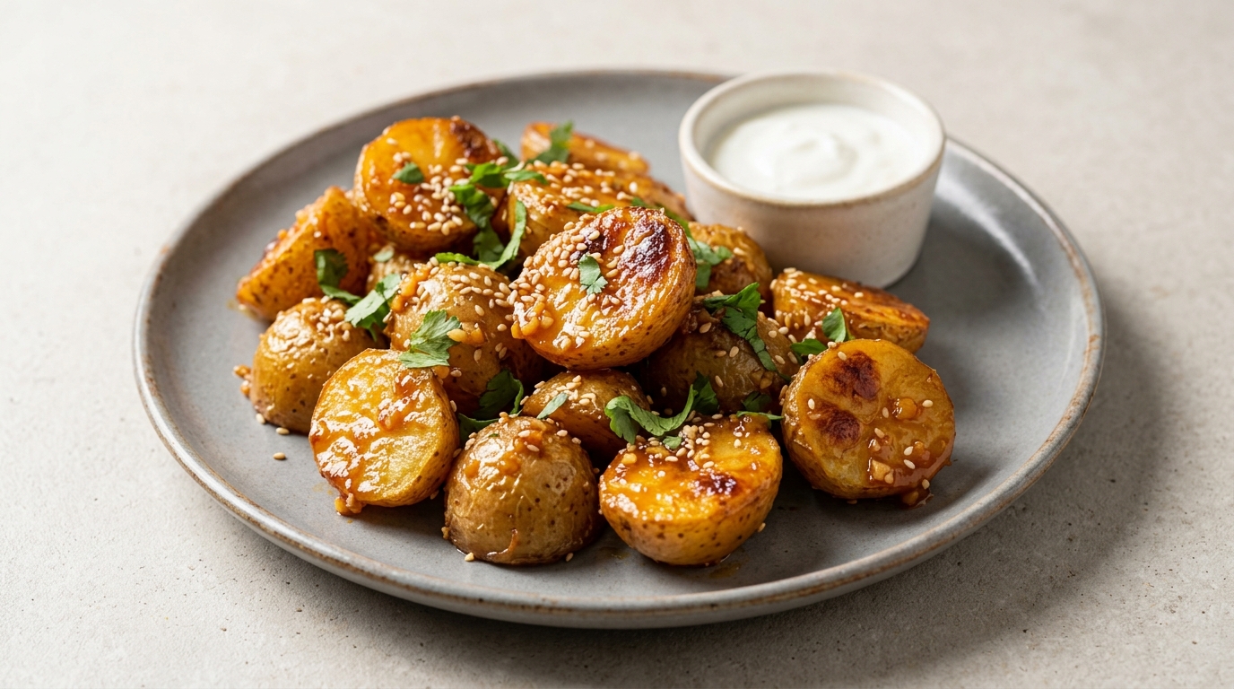 Honning chili kartofler 🌶️🍯