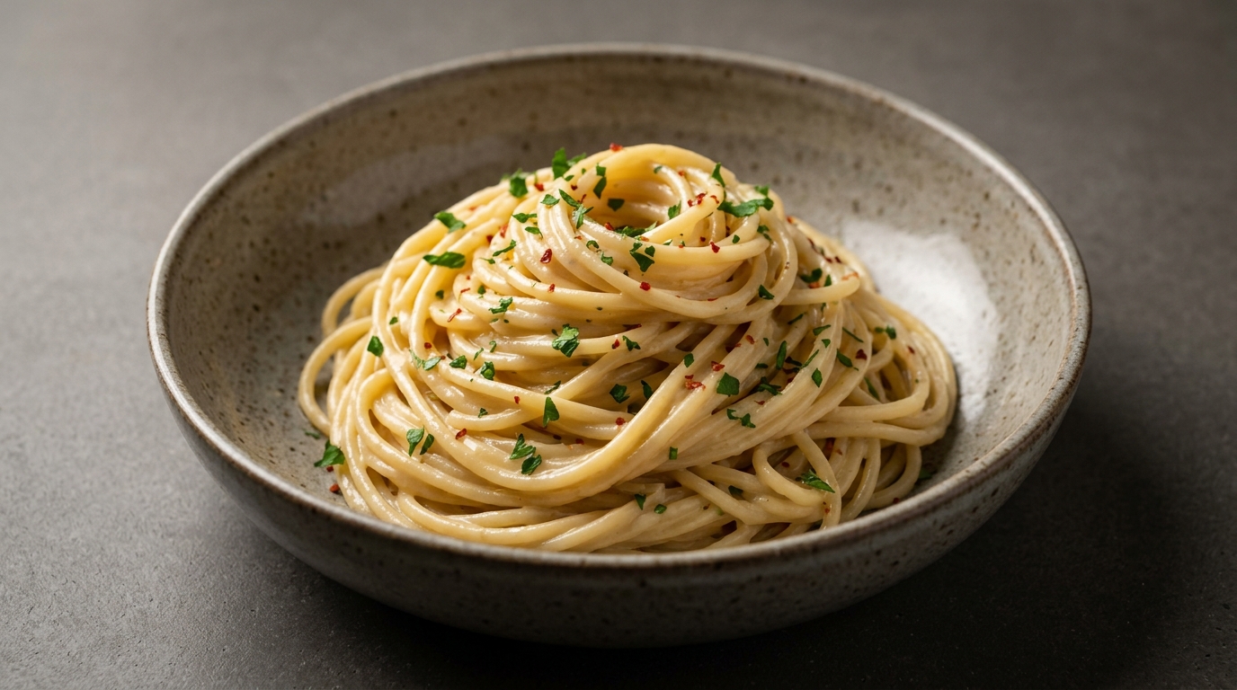 Spaghetti aglio e olio