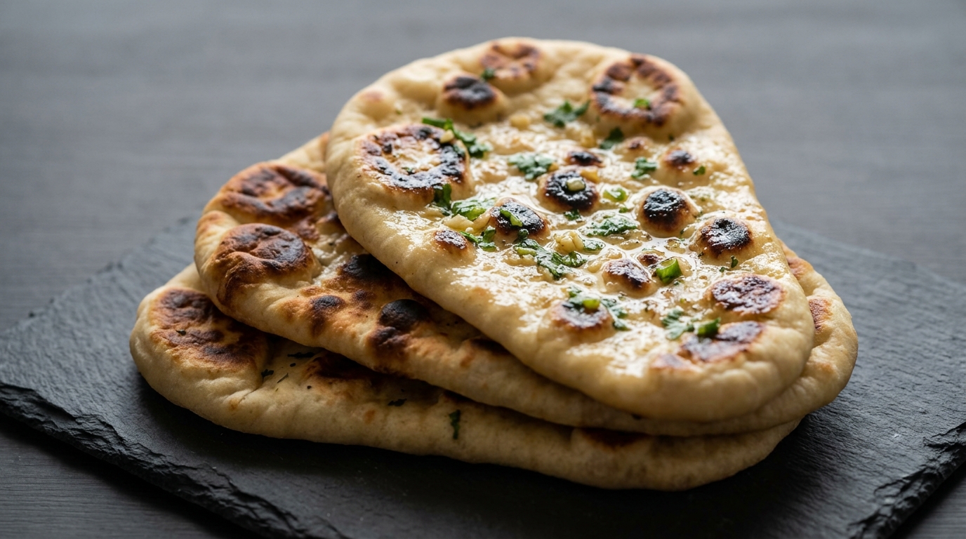 Hjemmelavet naan