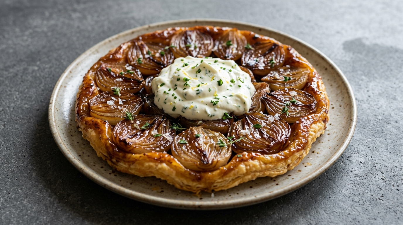Løg-tarte tatin